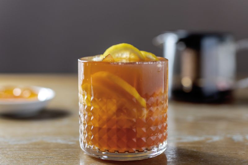 Sweet iced tea drink